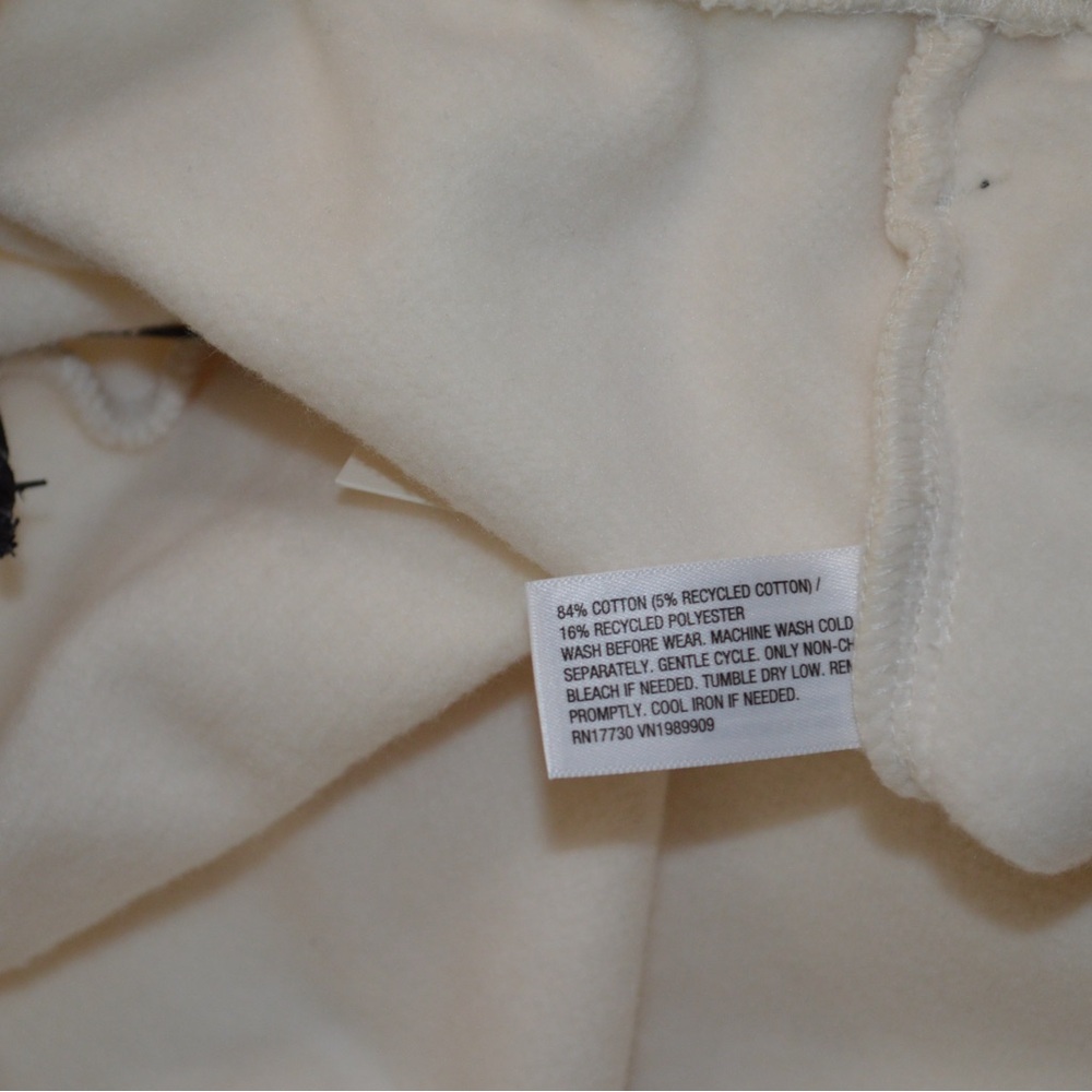 KBB by KAHLANA Women's High-Rise Straight Leg 'The Dwayne Sweats' - Cream M - Picture 9 of 10